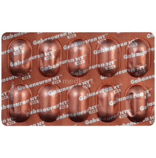 gabaneuron nt 400 tablet 10's